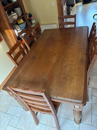 kitchen table and chairs