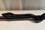 Hand-Carved Wooden Snake Walking Stick and Shillelagh