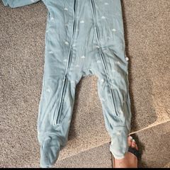 Blue 2.5 TOG Wadded Baby Sleepsuit