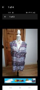 Lovely cotton sleeveless top. New never worn.