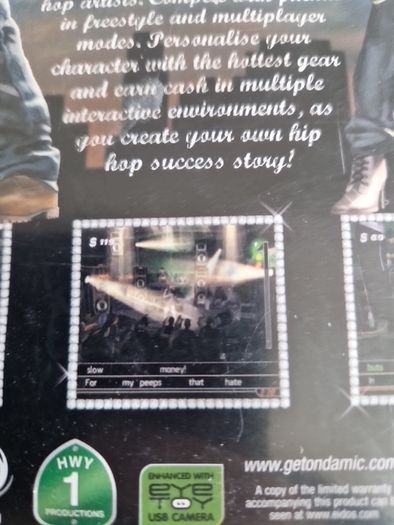 Get on the Mic First world Rap Game PlayStation2 Ps2 Games Original