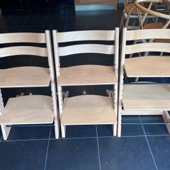stokke tripp trapp high chair x3 (120 each)