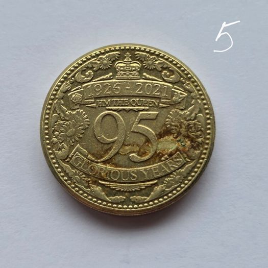 Gibraltar one Pound See Description 6 Different Coins