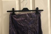 Women's Glitter Mini Bodycon Skirt