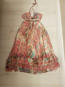 Morgan midi paisley boohoo dress size 4/6