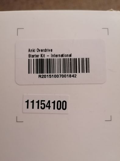 ANKI OVERDRIVE starter kit and add-ons