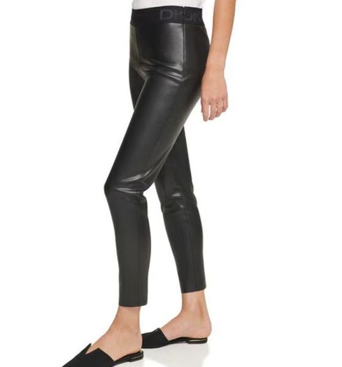 DKNY Leather Leggings Brand New