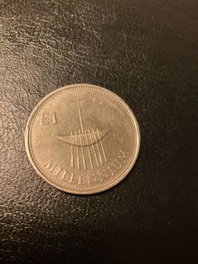 Year 2000 Irish Millennium 1 One Pound Coin.