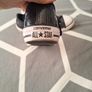 Girls black glitter converse Image 3