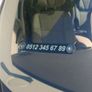 Phone Number Plate for Car/Van/Truck Image 2