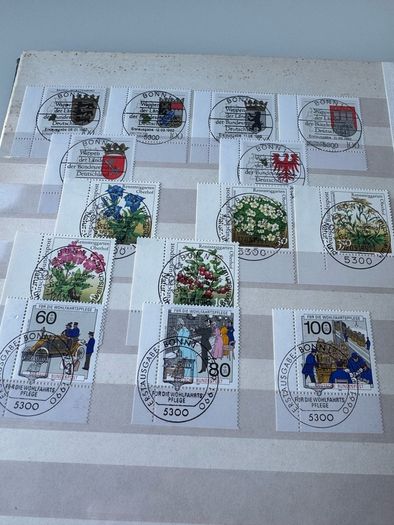 GERMANY collection in stamp album
