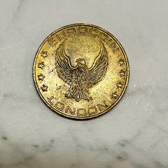 Vintage Euro coin London Metal token