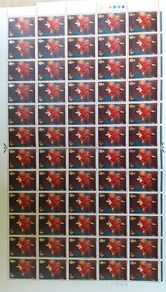 Sheets of Vintage UK Postage Stamps