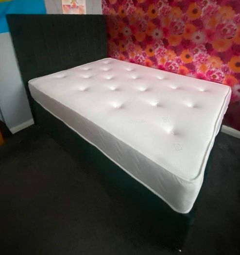 New Single Divan beds. Single tufted memory foam mattress. Drawer storage and multiple designs for Headboard available
