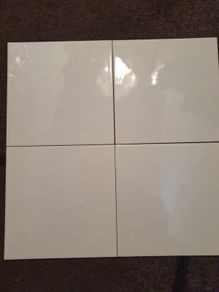 White Wall Tiles 5.6 sq mtrs