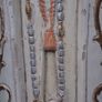 20 Inch Art Nouveau Chalkware Statue of Our Lady Of Fatima Image 9