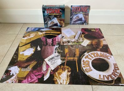 Be Puzzled Classics Murder on the Titanic Murder Mystery Jigsaw Puzzle 1000 piece