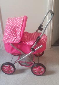 Baby doll stroller pram