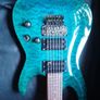 Ltd Esp MH 100QM Electric Guitar Image 2