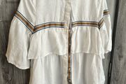 Zara Blouse - Medium - 100% Linen
