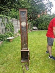 antique grand mother clock