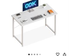 White ODK Computer/Study Desk