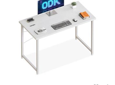 White ODK Computer/Study Desk