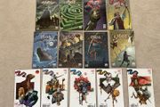 Marvel comics 1-8 1602 by Gaiman and 1-5 1602 new world by Pak complete series