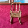 Solid Brass Decorative Rocking Chair Ornament Image 3