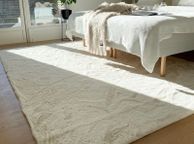 main image for ad Cloud Soft Off White Rug Thick Pile Shaggy Carpet for Living Room Bedroom