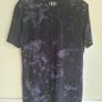 Mens UNDER ARMOUR Project ROCK crew neck t-shirt tie dye style pattern Size Medium Loose fit Image 8
