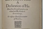 Signed, Limited. A declaration of His Majesties Royal pleasure, 1603 to 1625