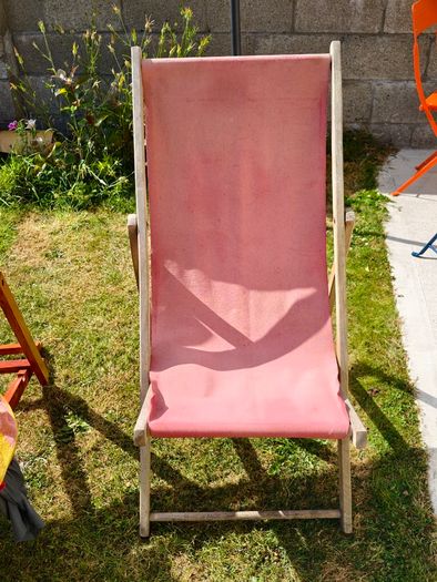 Wooden Deck Chair