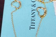 Tiffany &amp; Co open heart necklace vintage