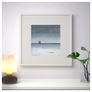 Blue Grey Sky, Poolbeg Lighthouse, Large Framed Print by Helen Mathews Image 3