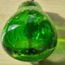 Murano -style  glass paperweight in the shape of a pear, Image 3