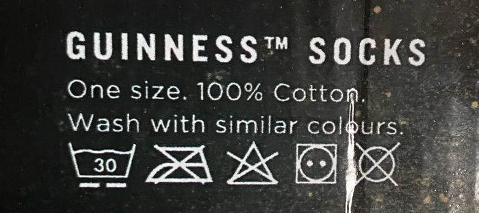 Guinness Socks one size brand new