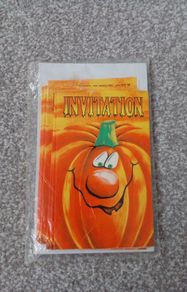 BN Halloween Invitation Cards Set
