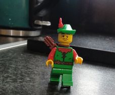 Lego FORESTMAN Minifigure Lego Castle Lego Minifigure