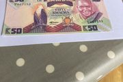 Zambia Banknote 50 Kwacha