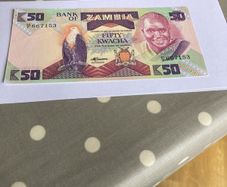 Zambia Banknote 50 Kwacha