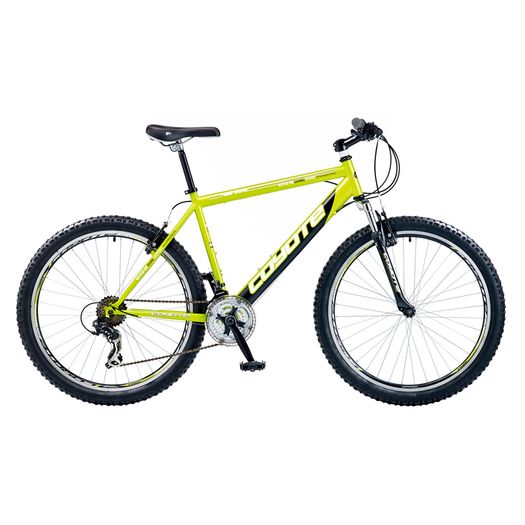 19" Coyote Nebraska Gents FS, 21 Speed, Green/Black