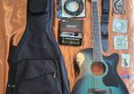 Guitar. Like New Richwood RA-12-CEBS Guitar +  Full Starter Bundle