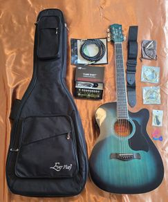 Guitar. Like New Richwood RA-12-CEBS Guitar +  Full Starter Bundle