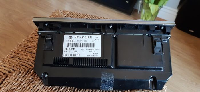 a6c6 4F 2004-2011 audi klimatronic air condition unit 3 zone 4F2 820 043 M