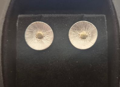 Sterling Silver & Gold Earrings