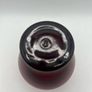1940s Vintage Anchor Hocking Royal Ruby Red Glass Vase Image 4