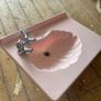 Retro pink shell sink Image 3