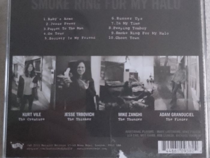 Kurt Vile - Smoke Ring For My Halo CD (2011) Indie Rock Folk EX+