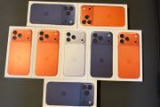 iphone 17 Pro Max 256GB (BLUE /ORANGE/SILVER COLOUR )IRISH STOCK/EU Unlocked Brand New Sealed 1 year Apple Warranty Free Phone Cover and Screen Protector RECEIPT